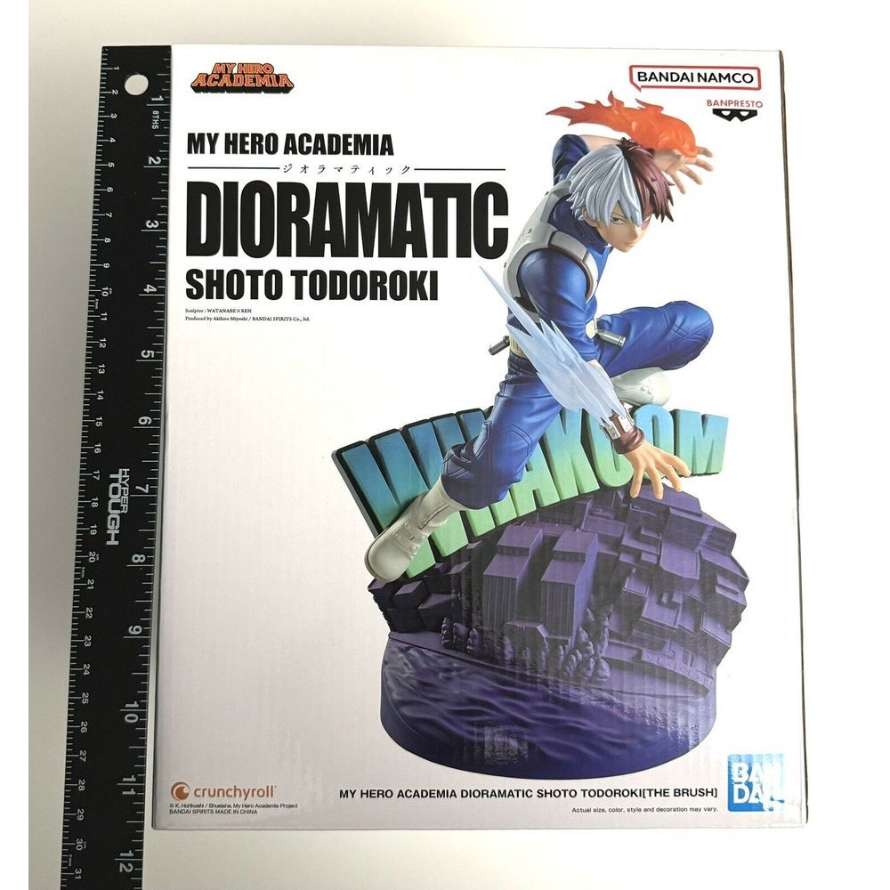 My Hero Academia Dioramatic Shoto Todoroki The Brush 8" Figure Banpresto Bandai